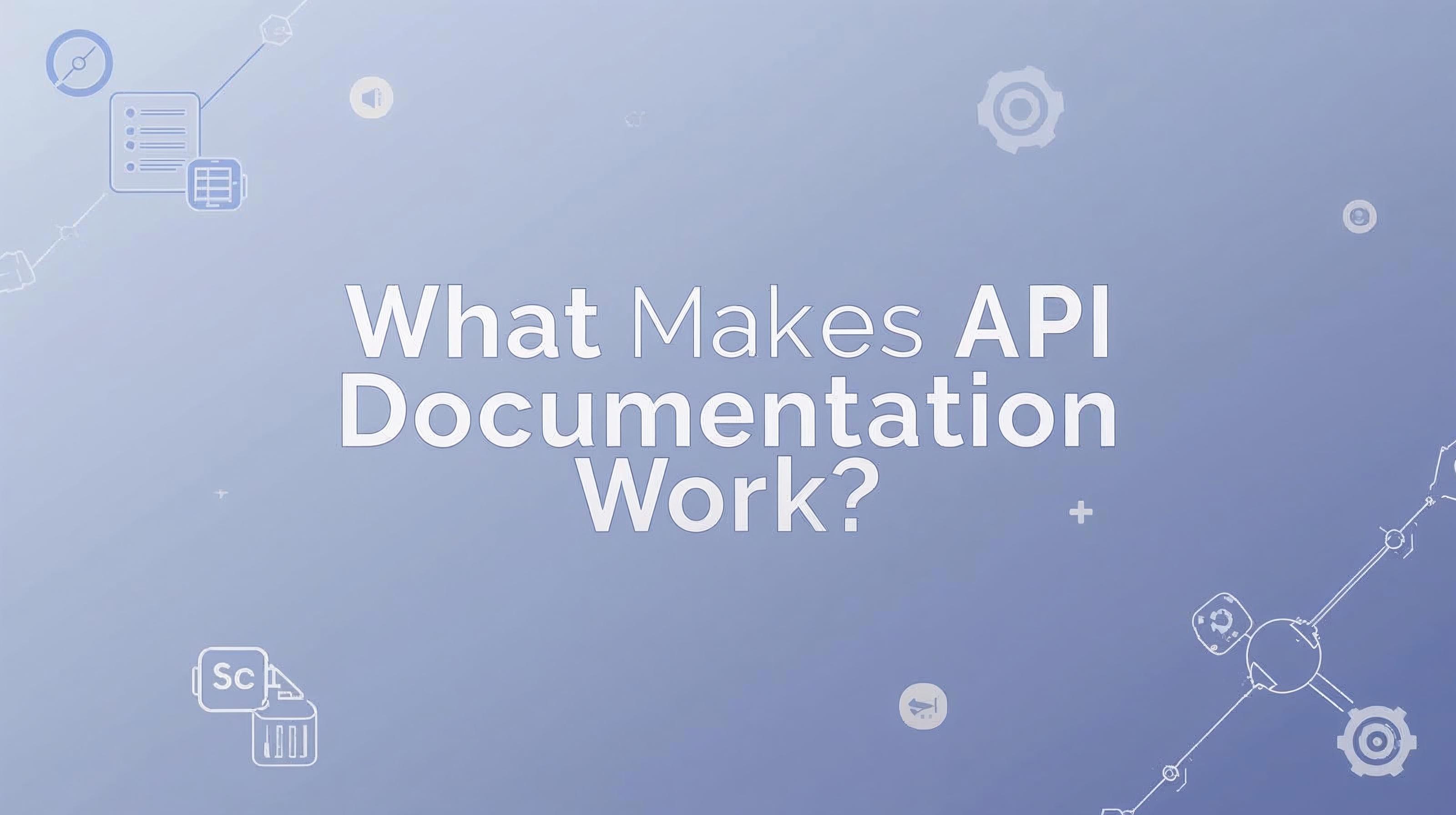 What makes API documentation work?.